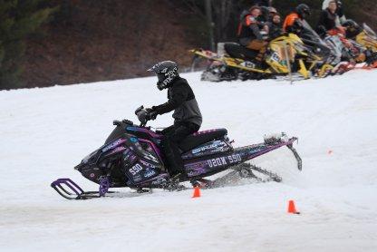 Member of the NDSU Clean Snowmobile competition team